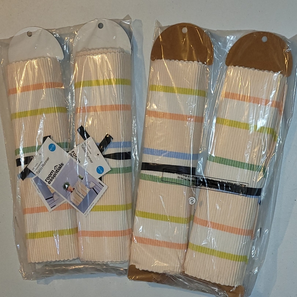 Summer Table Runner 2 Pack By Room Essentials Target, Peach, Blue, White, Greens